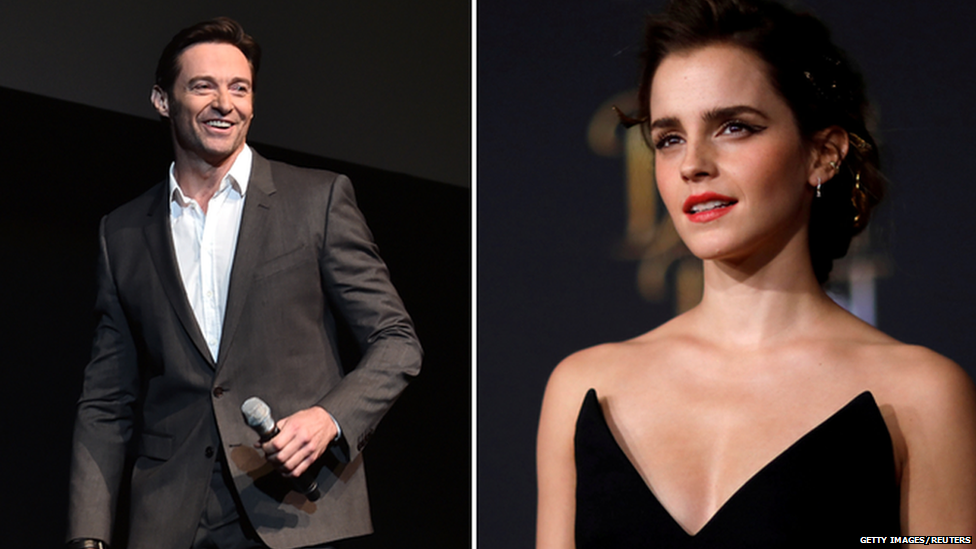 Hugh Jackman and Emma Watson