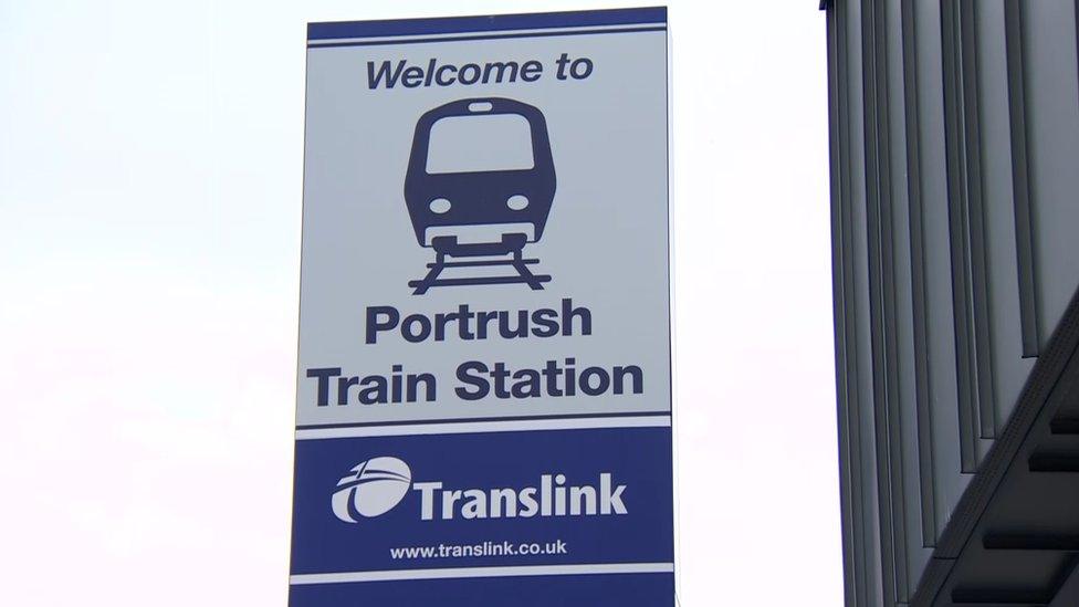 Portrush Train Station