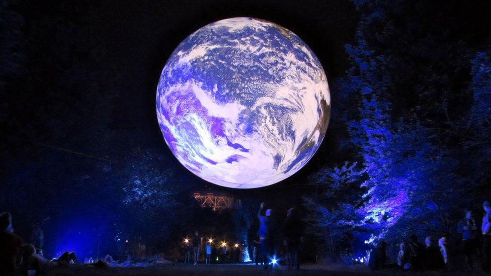 Gaia by artist Luke Jerram