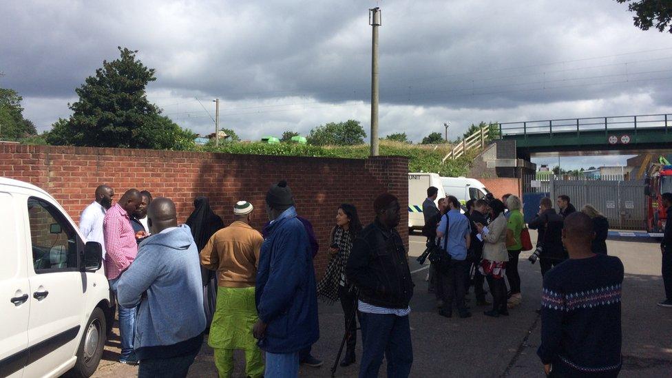 Nechells wall collapse