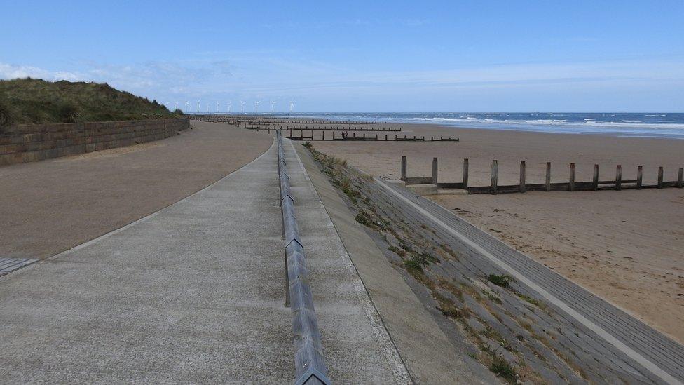 Redcar beach