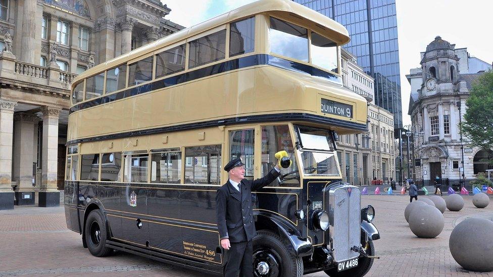 Restored bus