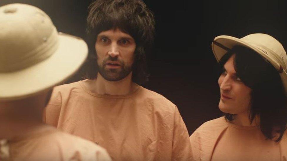 Serge Pizzorno and Noel Fielding