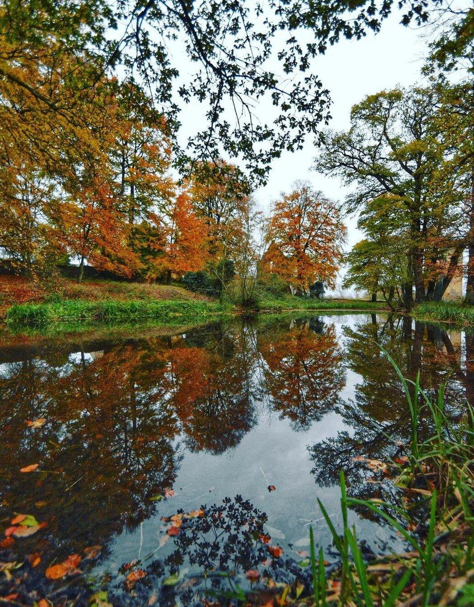 Minster Lovell in autumn