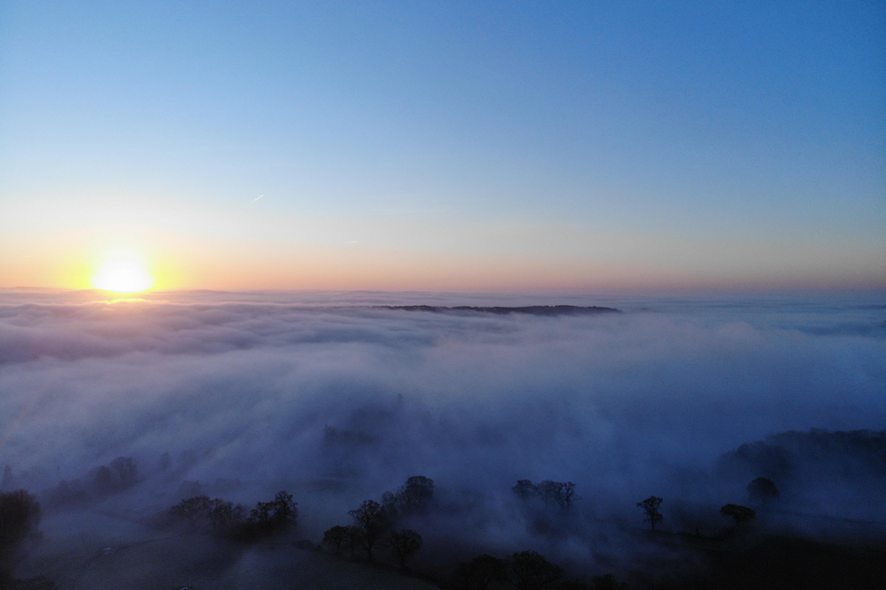 BBC Weather Watchers capture misty mornings in West Midlands BBC News
