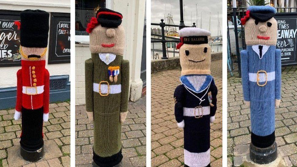 Weymouth crochet bollards