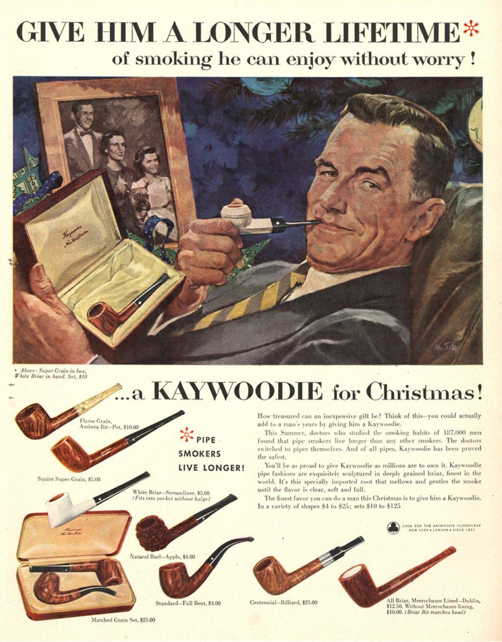 Advert for pipes