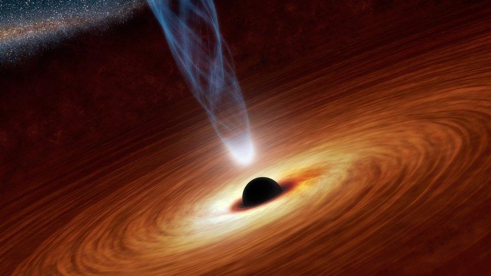 Artist's concept of a black hole