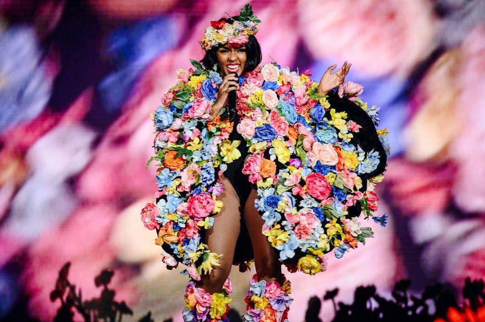 Singer Janelle Monáe, at the All Things Go Music Festival held at Forest Hills Stadium on 29 September, 2024, in New York.