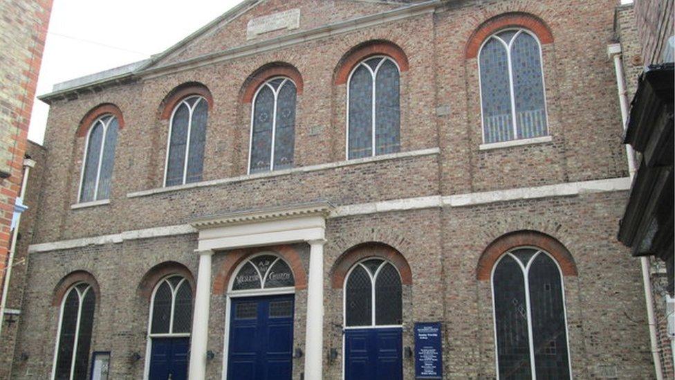 Malton Methodist Church on Saville Street