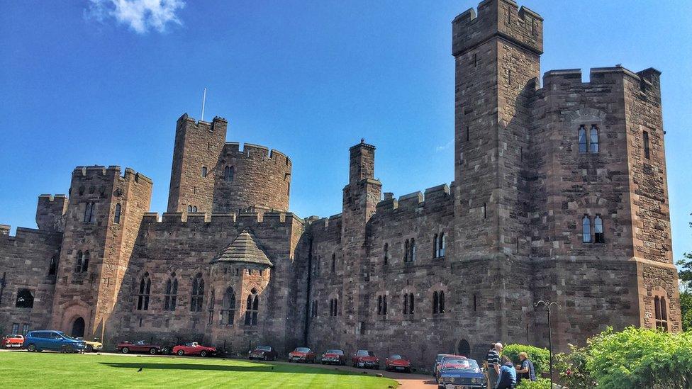 Peckforton Castle, in Peckforton, Tarporley, Cheshire