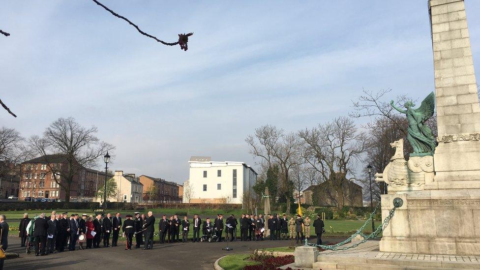 Greenock commemoration of Arras