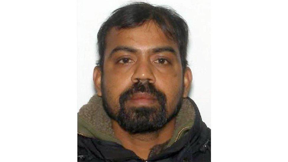 An image of Kirushna Kumar Kanagaratnam released by police on Monday