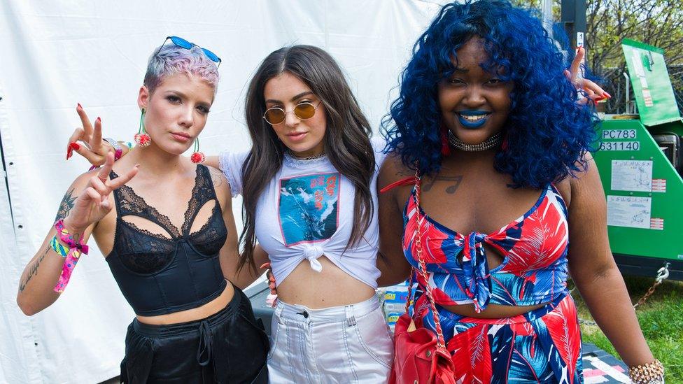 Halsey, Charli XCX and CupCakKe