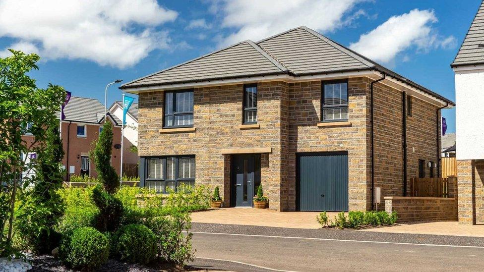 New-build home at Lethington Gardens in Haddington