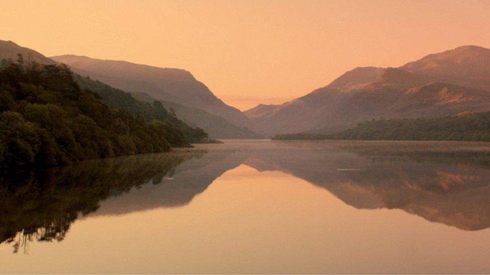 Bleddyn Jones-Pearson captured the early morning reflections on Llyn Padarn in Snowdonia