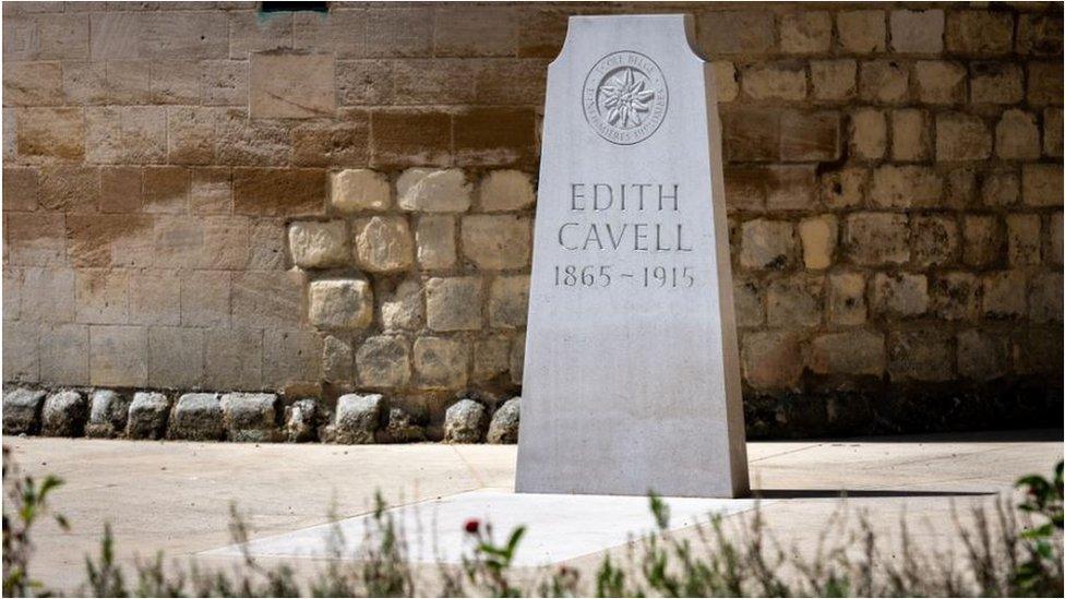 Edith Cavell grave