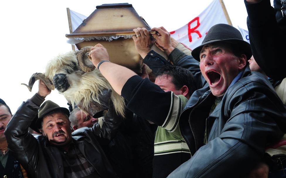 Protest in Bucharest