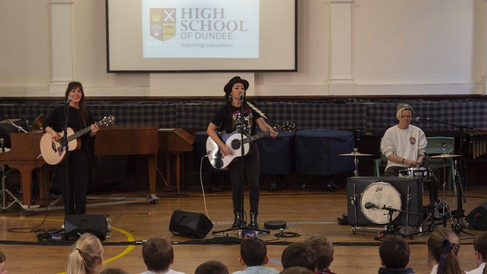 KT Tunstall at High School of Dundee