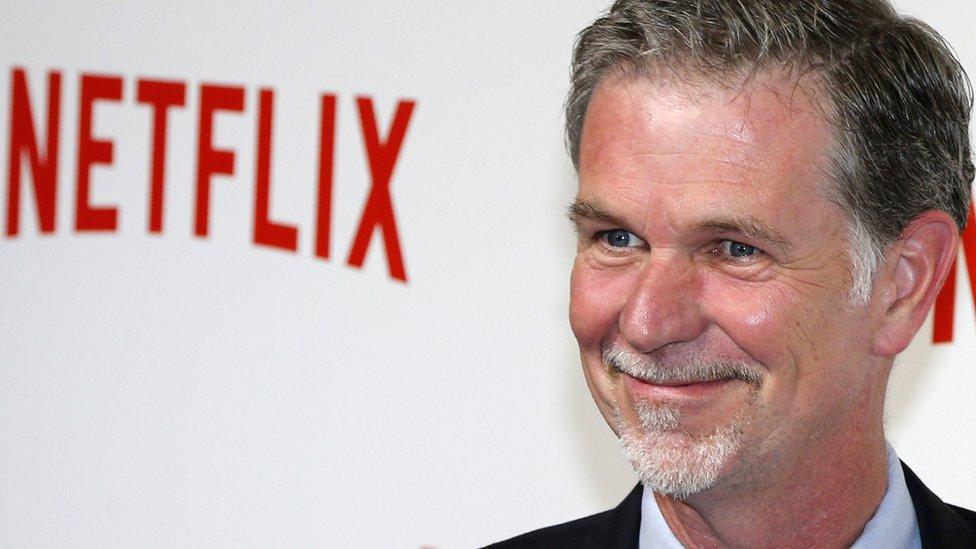 Netflix's chief executive Reed Hastings