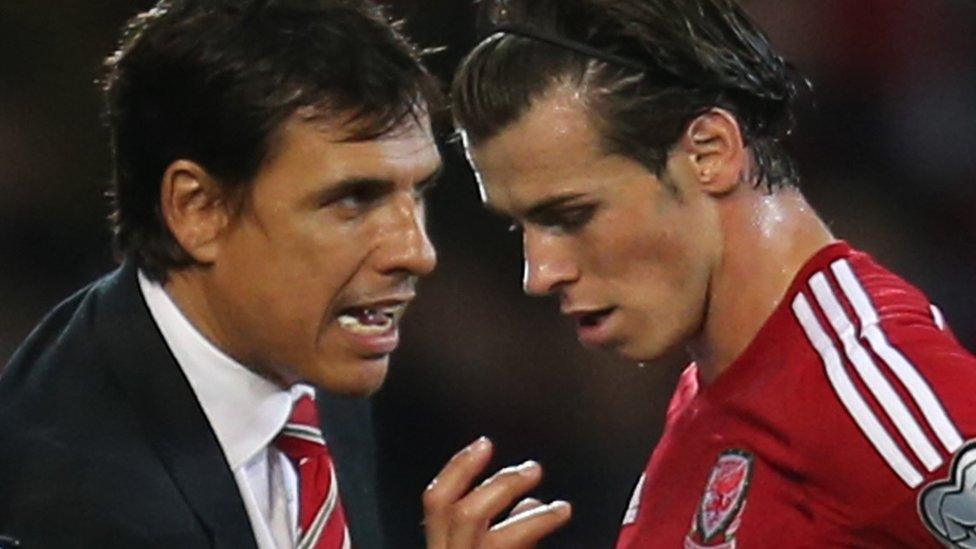 Chris Coleman and Gareth Bale