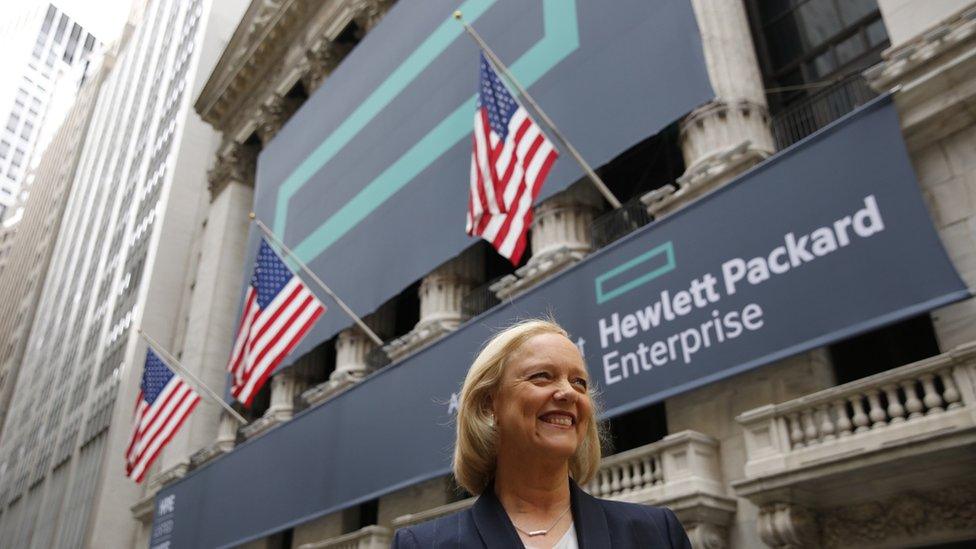 Hewlett Packard Enterprise boss Meg Whitman