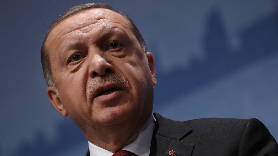 Turkish President Recep Tayyip Erdogan