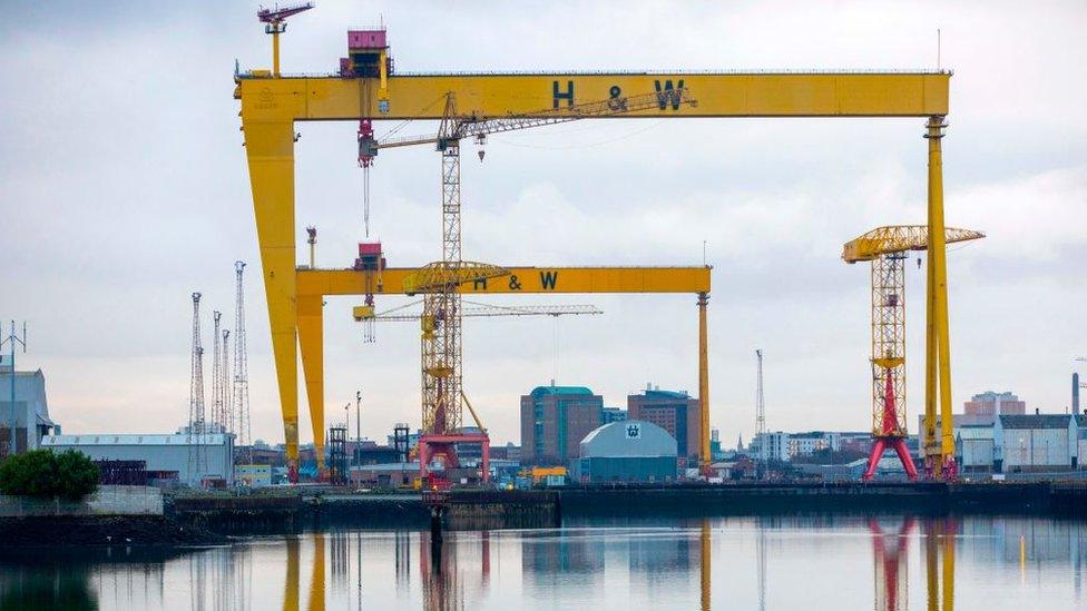 Harland and Wolff cranes