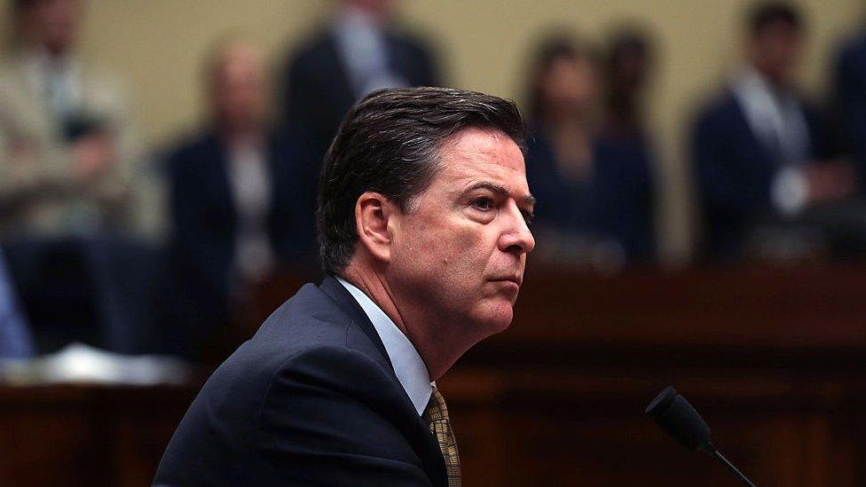 FBI Director James Comey testifies before Congress on Hillary Clinton's private email server