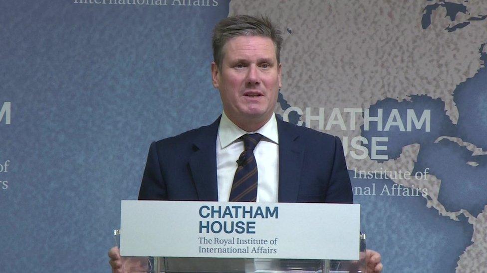 Shadow Brexit Secretary Sir Keir Starmer