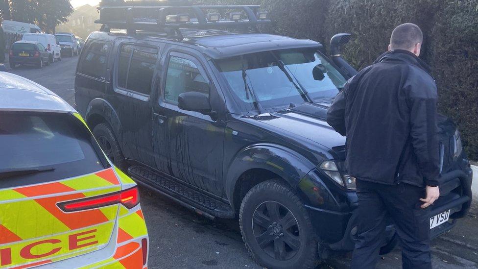 Stolen truck recovered