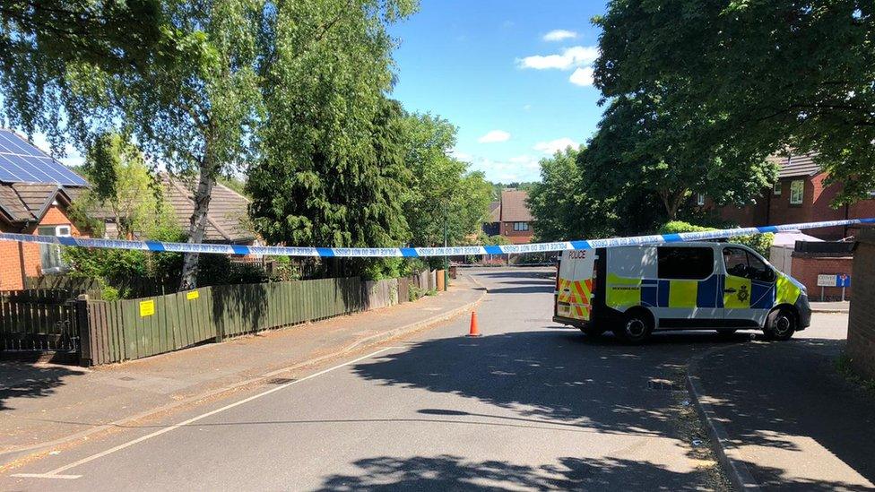 Coriander Drive in Basford on 13 June