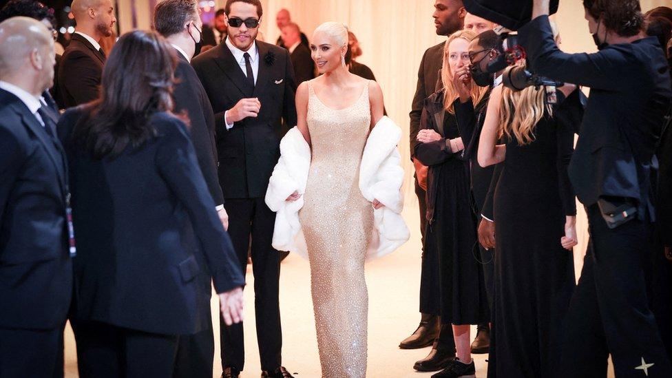 Kim Kardashian at the Met Gala