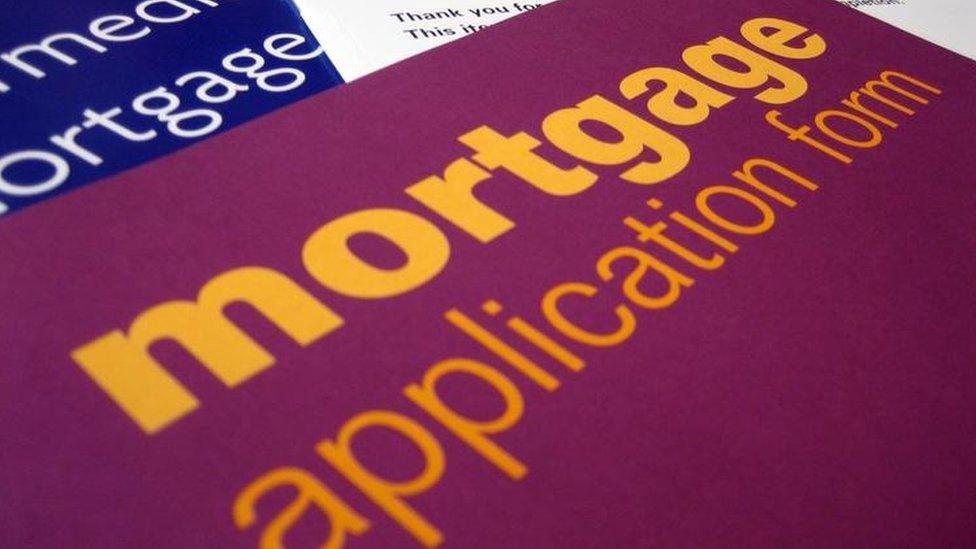 Mortgage application form