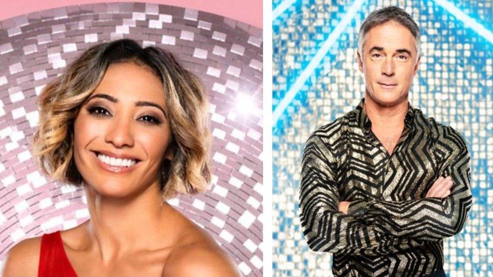 Greg Wise and Karen Hauer