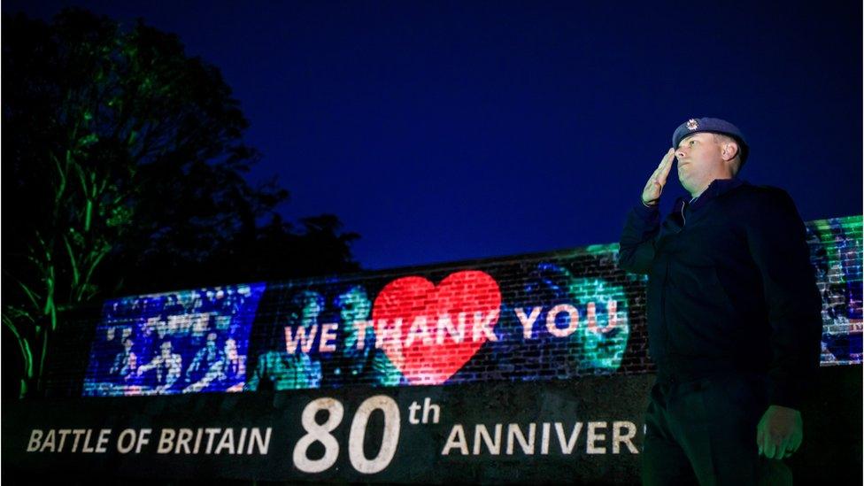 Battle of Britain light show