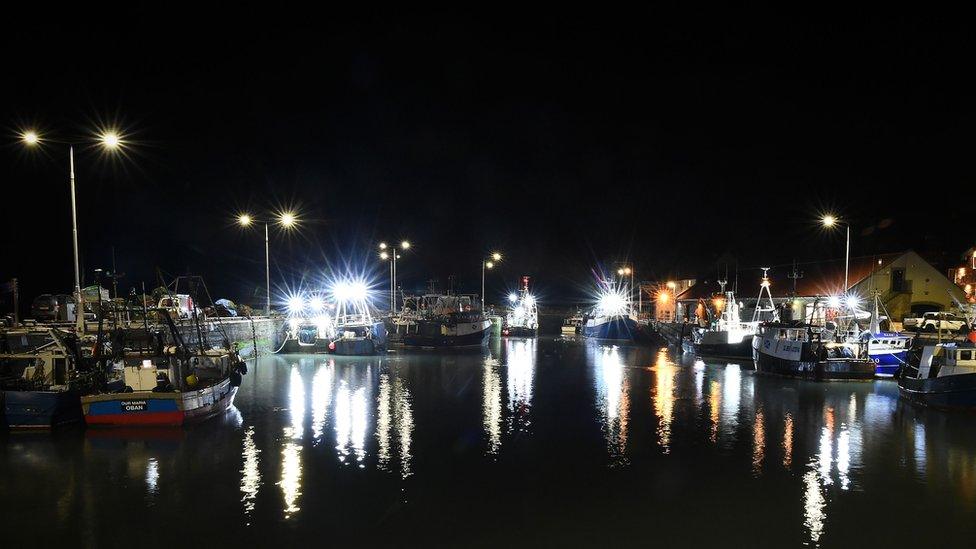 Pittenweem Harbour in Fife