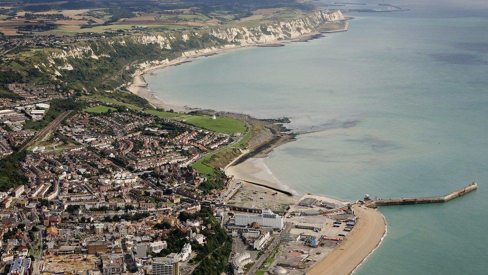 Ariel picture of Folkestone