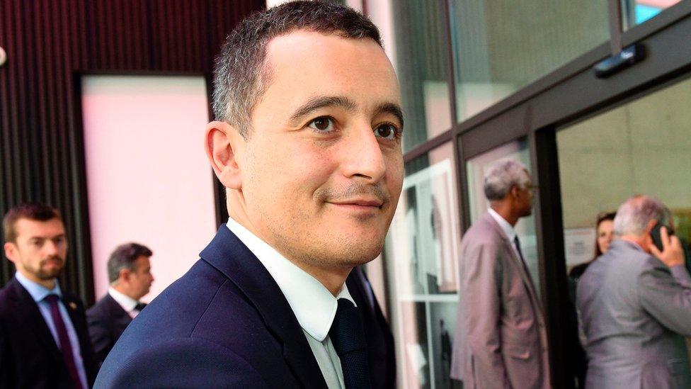 French Budget Minister Gerald Darmanin