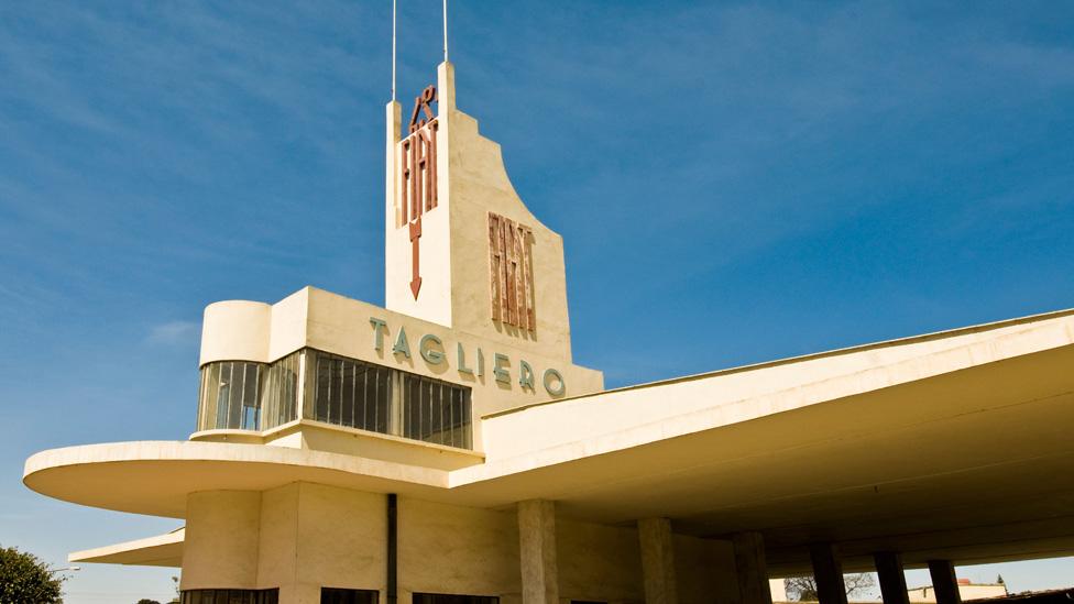 Asmara's Fiat Tagliero garage