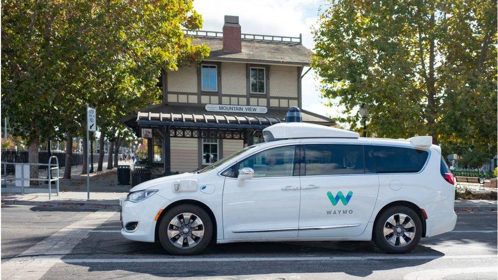 Waymo car