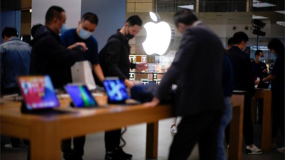 Apple store in China