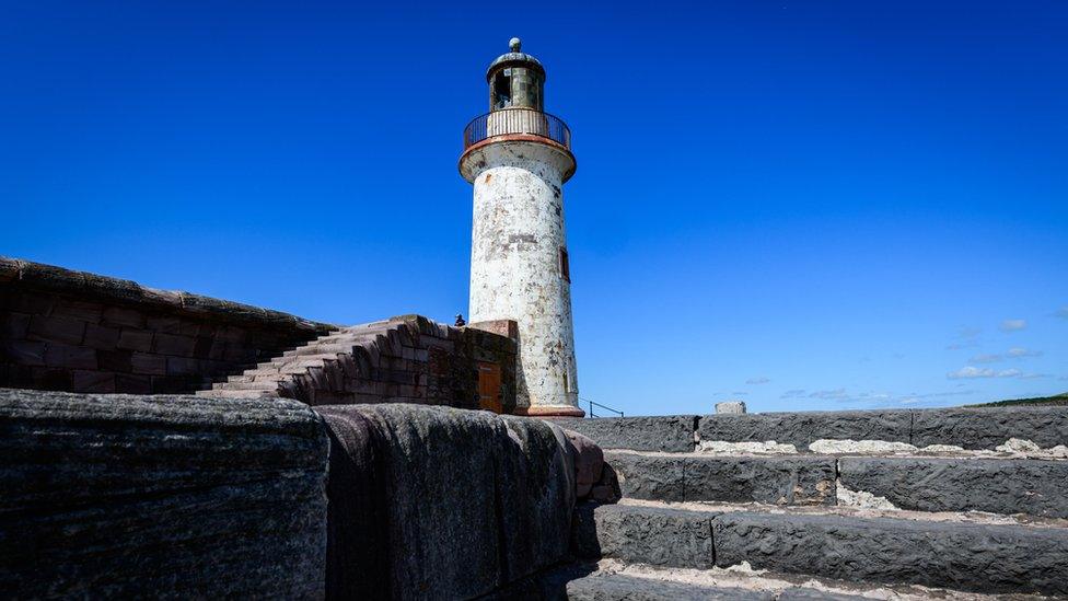 The wets lighthouse