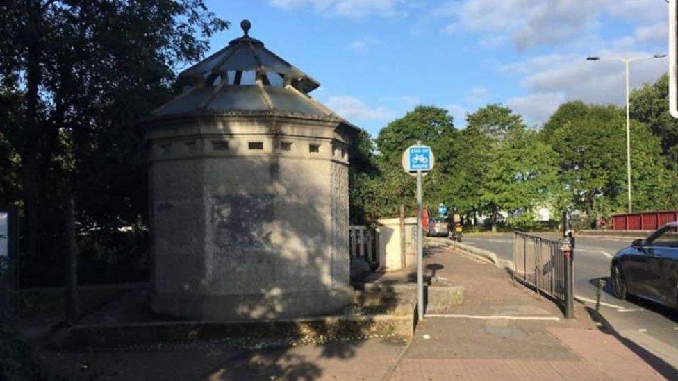 The Gentleman's Urinal, on the edge of Norwich