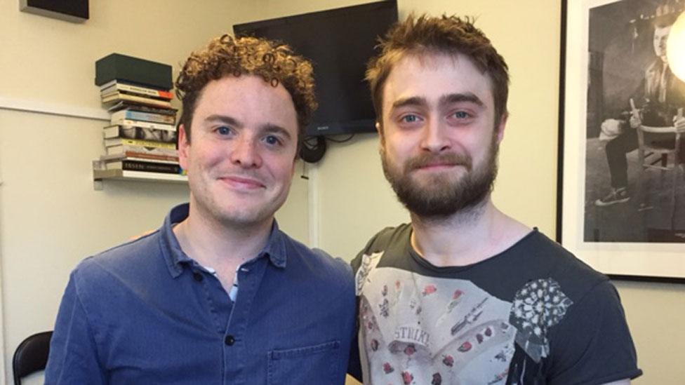 Joshua McGuire and Daniel Radcliffe