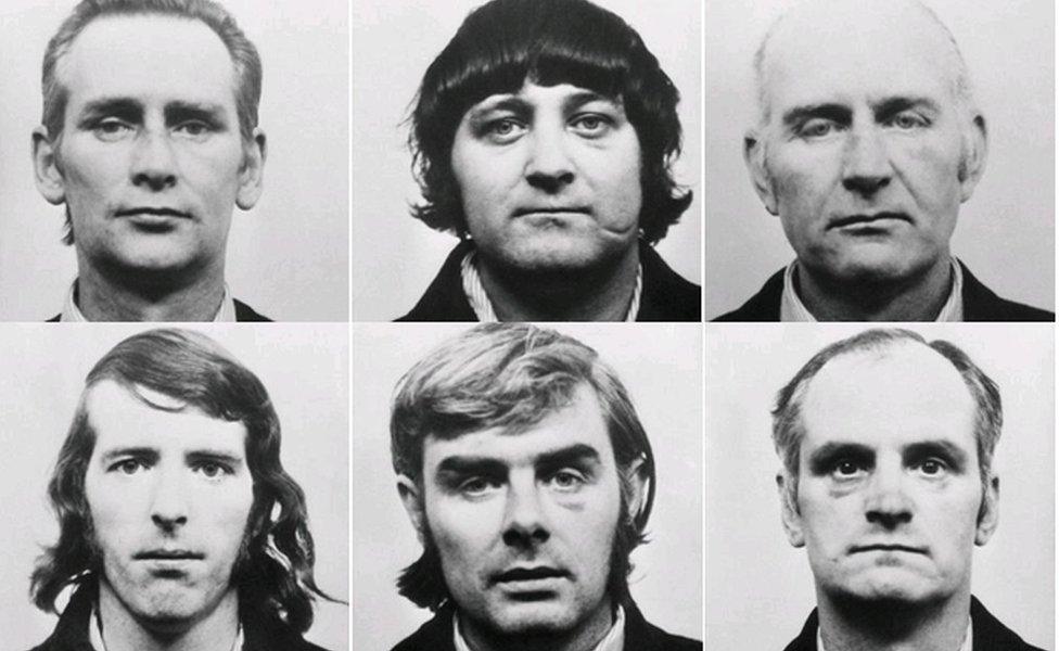 mugshots of six