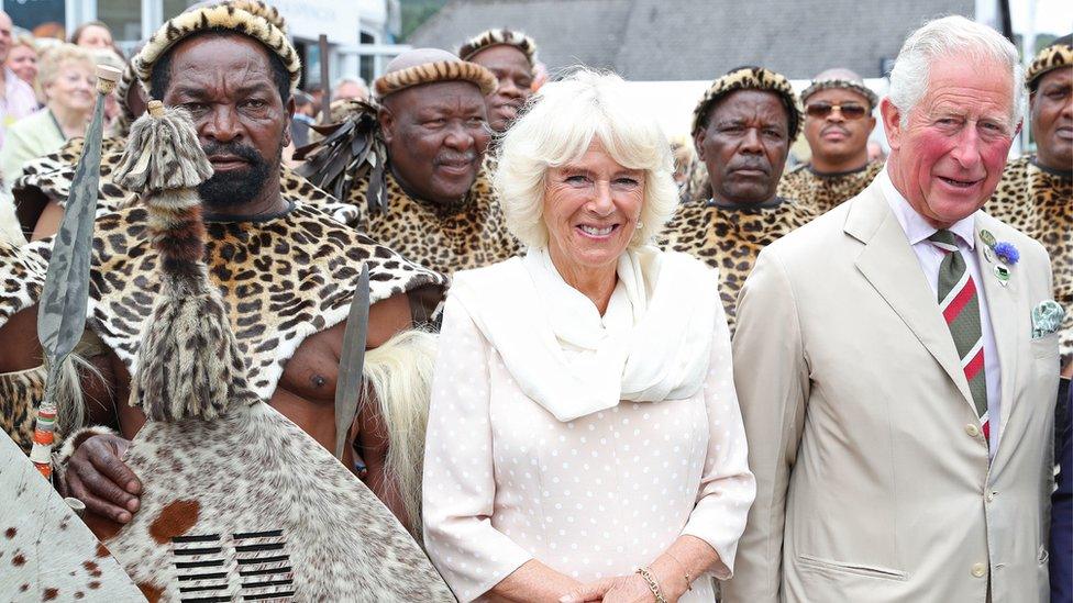 The Duchess of Cornwall and the Prince of Wales