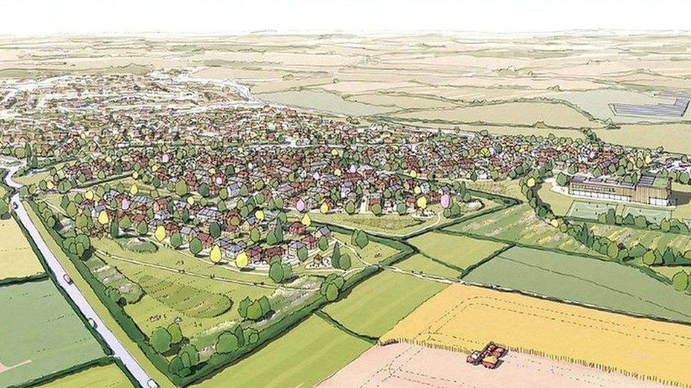 Development near Royal Wotton Bassett