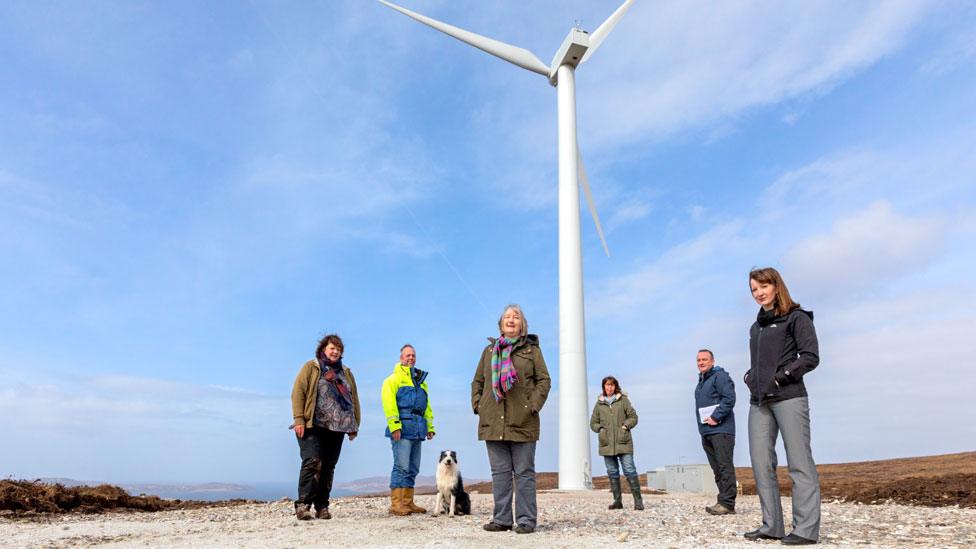 Coigach wind turbine