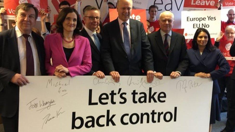 Theresa Villiers is one of five ministers who have declared their intention to join the "Leave" camp